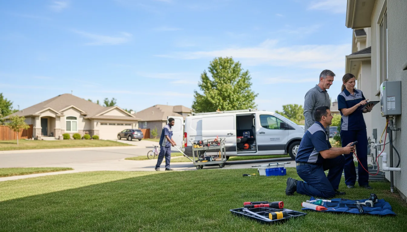 Tankless water heater service in Braham, MN